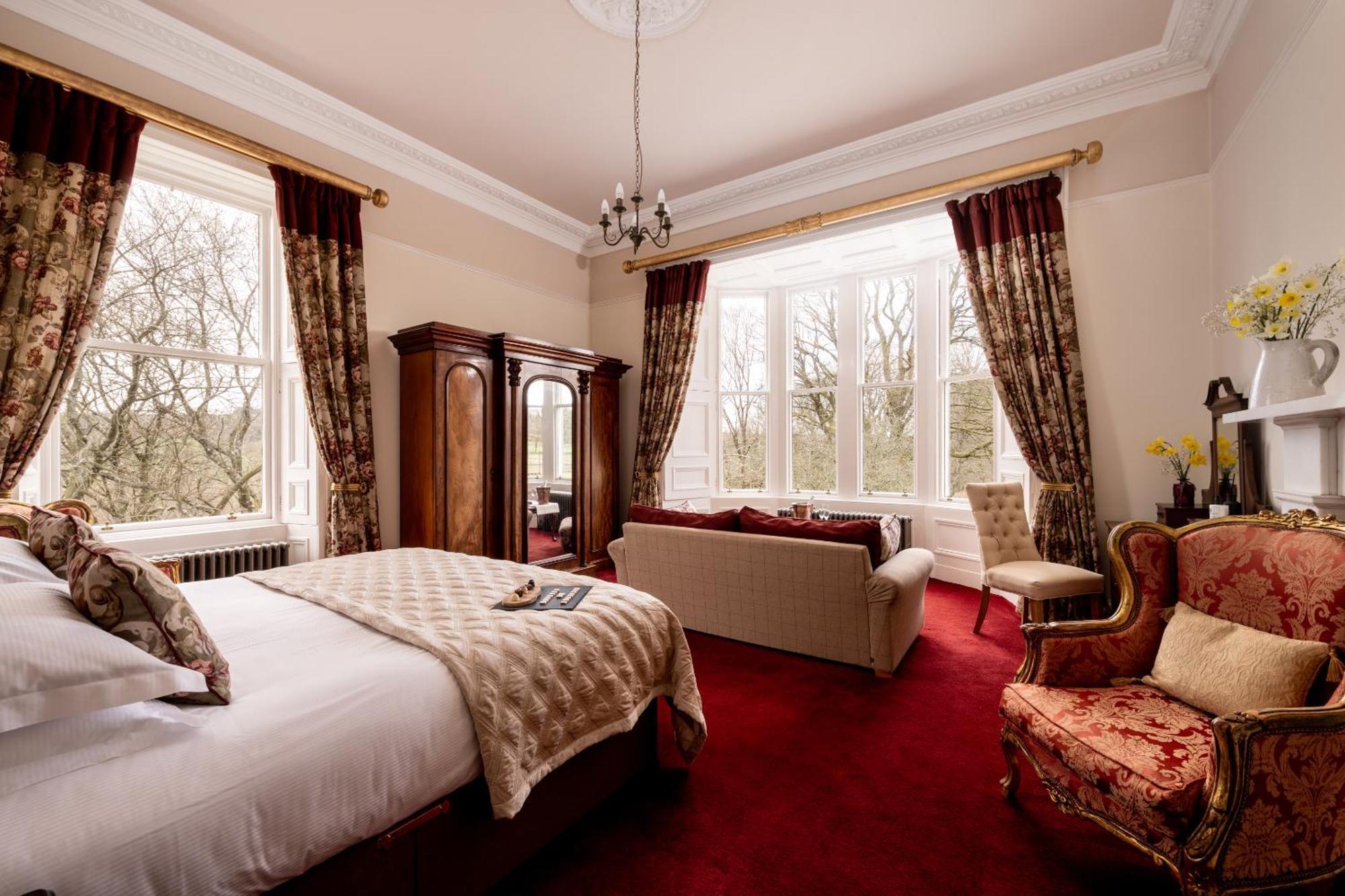 Bed and Breakfast Nithbank Country Estate 5 Star Gold Торнгілл Екстер'єр фото